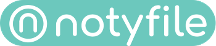 Notyfile's logotype.