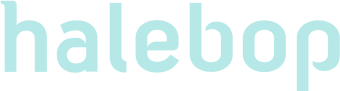 Halebop's logotype.